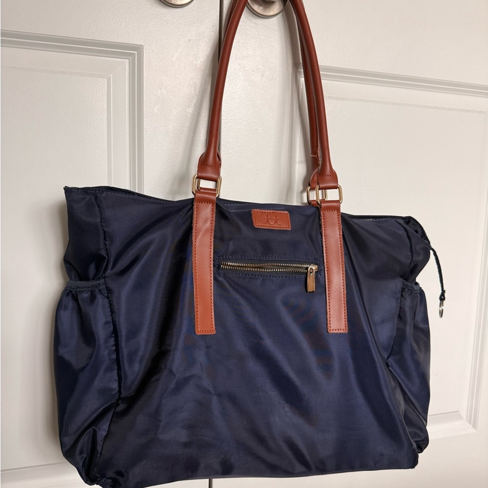 Dark Purple Teacher Tote